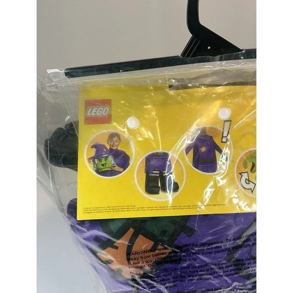 Lego Witch Minifig Halloween Costume Small 4-6 - Picture 8 of 9